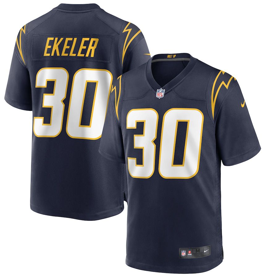 Men Los Angeles Chargers #30 Austin Ekeler Nike Navy Alternate Game NFL Jersey->los angeles chargers->NFL Jersey